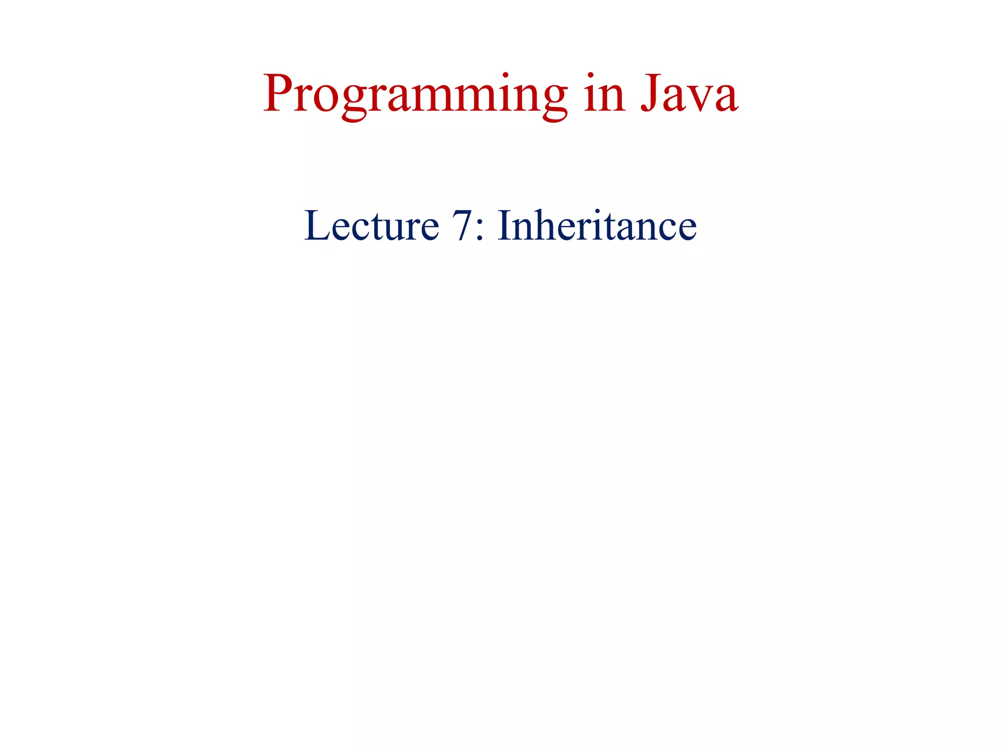 L7 inheritance | PPT