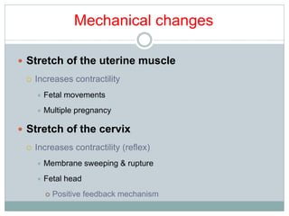 L7-Physiology of labor.pdf lecture notes | PDF