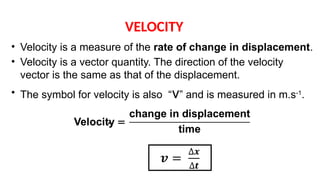 Velocity Topic Velocity Physics Class Presentation.pptx