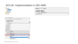 Hidrograma Unitario Sintetico SCS para crecidas | PPTX