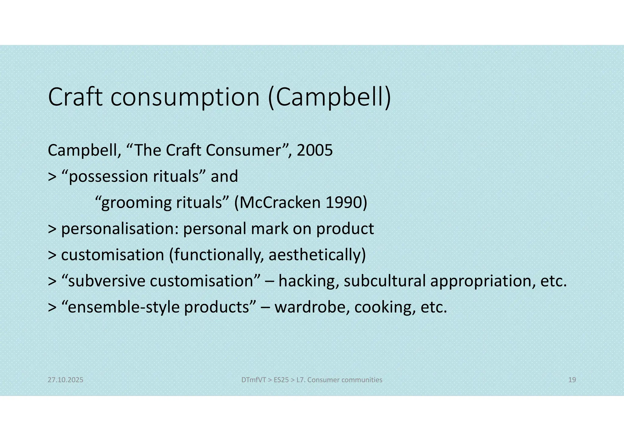 Consumption Community Model L7_ES25_Theories of consumption II: Consumer Communities.pdf