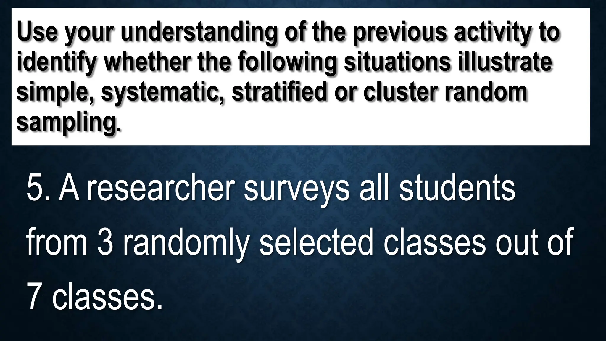 LESSON 7 ILLUSTRATING RANDOM SAMPLING G11 | PPTX