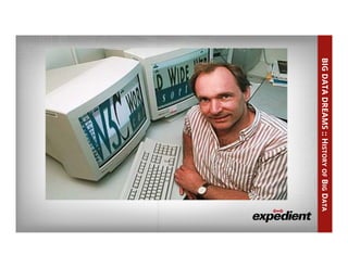 BIGDATADREAMS::HISTORYOFBIGDATA
 