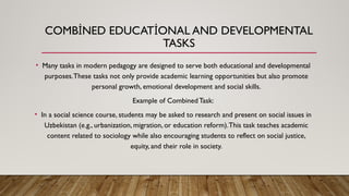 Learning And Development Tasks Integrating Educational and Developmental Tasks in Teaching for ...