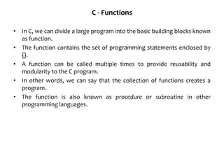 function in in thi pdf you will learn what is function | PPT