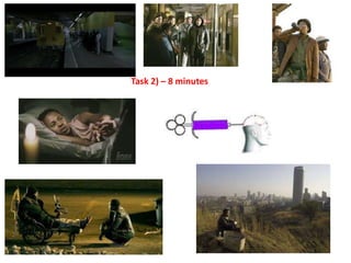 Task 2) – 8 minutes
 