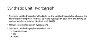 L+8+c++Clark+Unit+Hydrograph.pptxggvhghh | PPTX