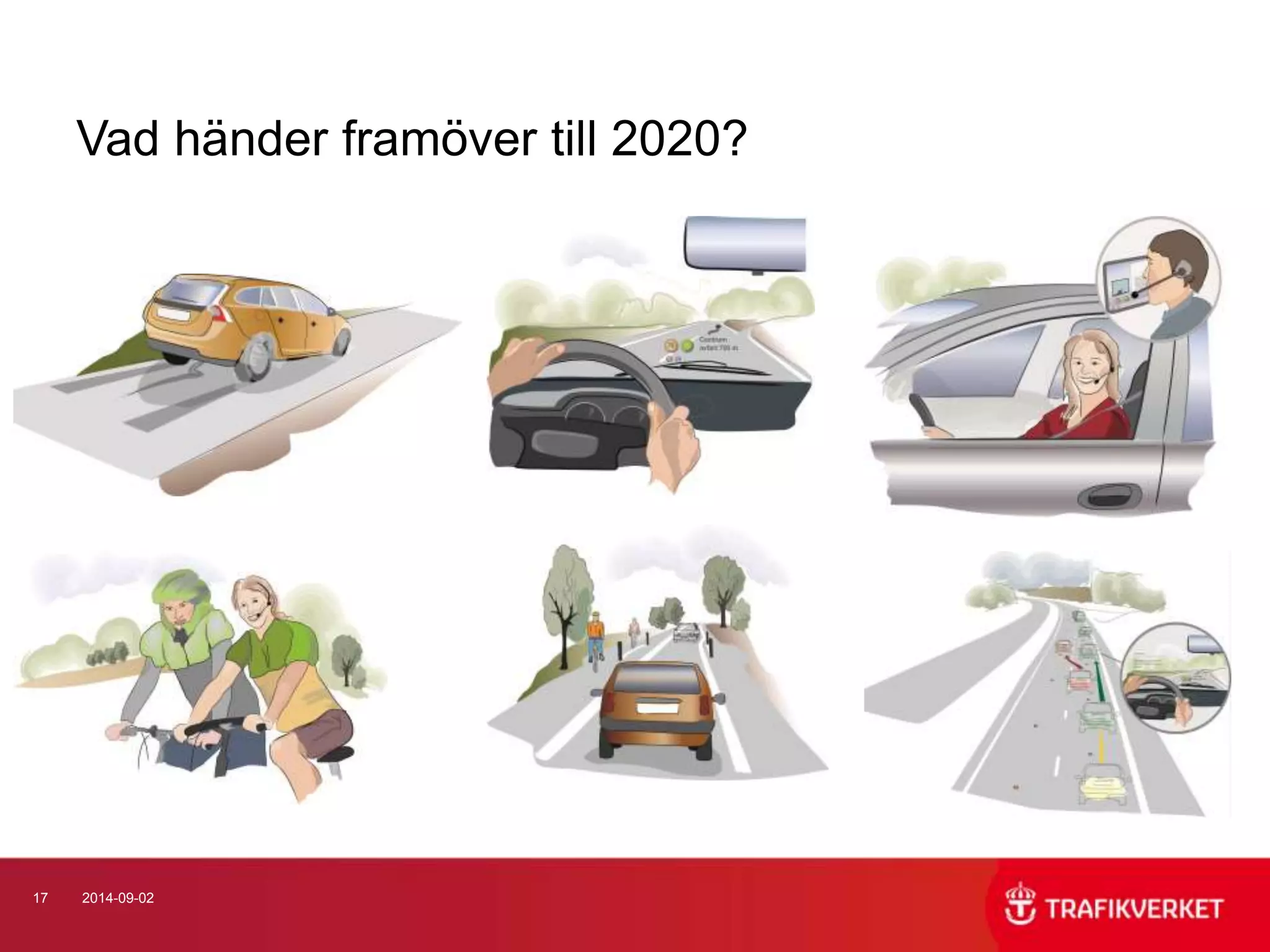 Vad händer framöver till 2020? 
17 2014-09-02 
 