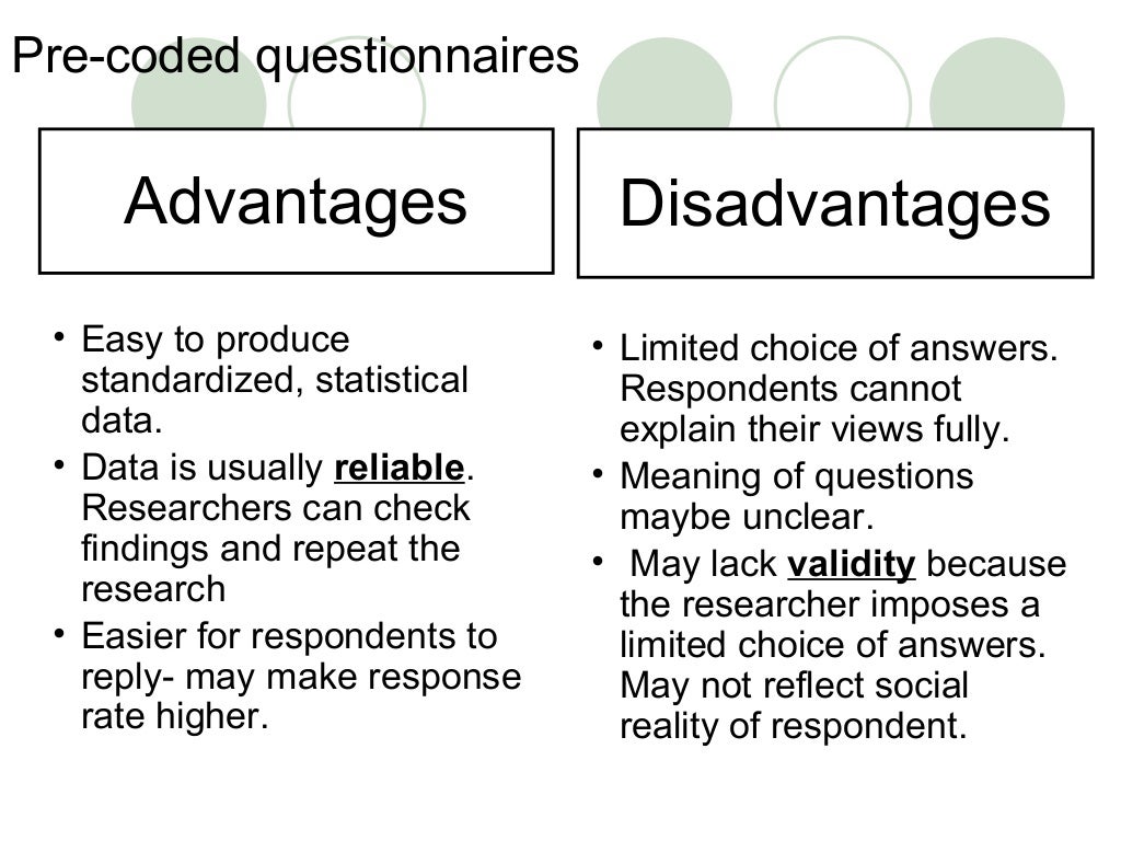 Questionnaires