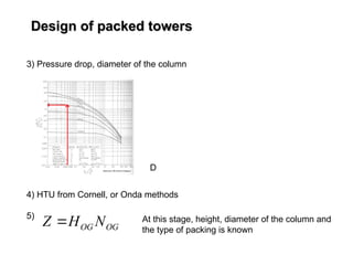 Absorption of the packed towers and rich gas cases | PPT