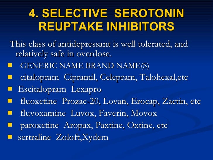Fluvoxamine Luvox Overdose