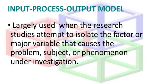 Conceptual framework