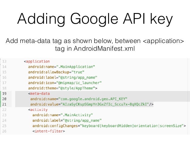 React Native Tutorial Map