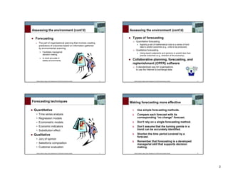 L9 Planning Tools And Techniques