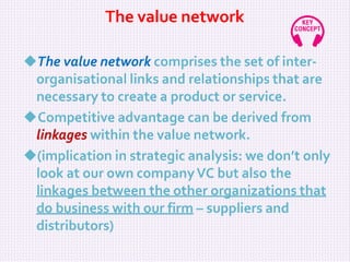 L 9 value chain analysis, eva, mva etc | PPTX