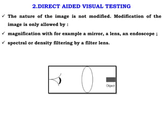 L9 visual inspection | PPTX | Eye and Vision Conditions | Diseases and ...
