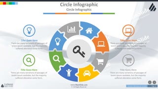 w w w . D o m a i n . c o m Page 14
www.MainSlide.com
© All Rights Reserved.
Confidential
Circle Infographic
Circle Infographic
Title Goes Here
There are many variations of passages of
lorem ipsum available, but the majority
suffered alteration some form.
Title Goes Here
There are many variations of passages of
lorem ipsum available, but the majority
suffered alteration some form.
Title Goes Here
There are many variations of passages of
lorem ipsum available, but the majority
suffered alteration some form.
Title Goes Here
There are many variations of passages of
lorem ipsum available, but the majority
suffered alteration some form.
 