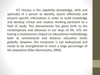 ICT-based distance learning | PPT