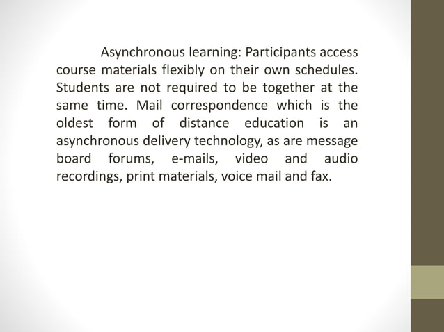 ICT-based distance learning | PPT