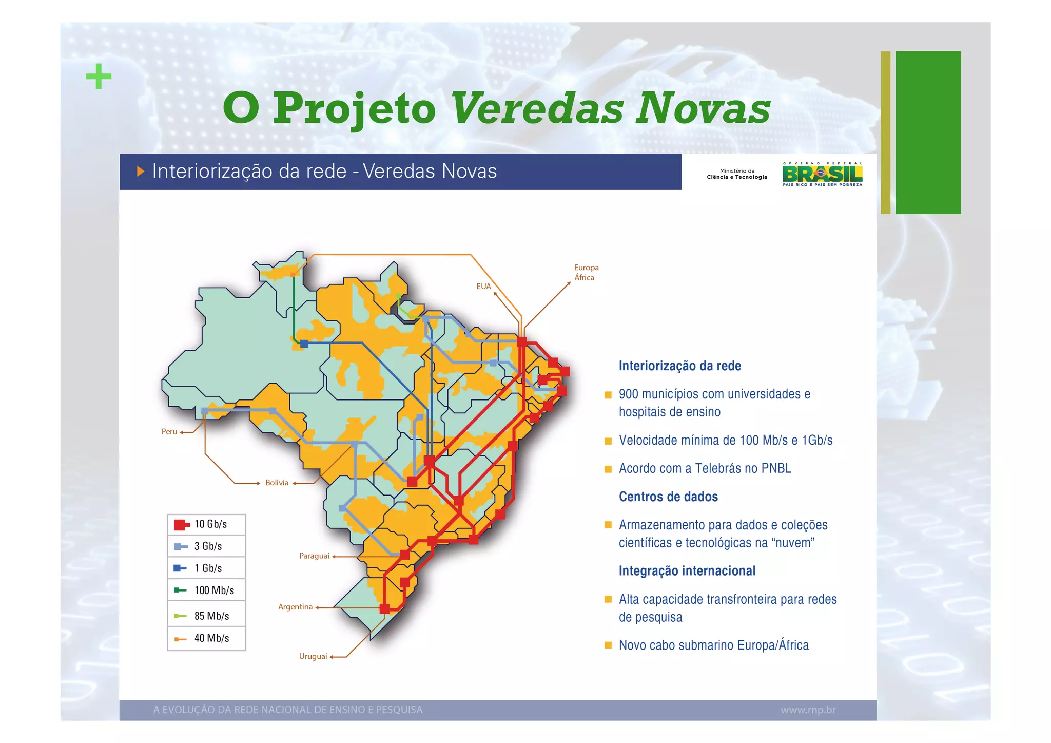 +
O Projeto Veredas Novas
 