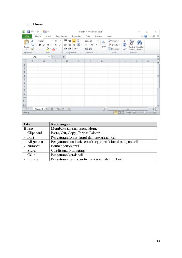 Pengertian Microsoft Office Excel 2010
