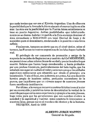 BDM - Bibioteca de Malvinas - http://bibliotecademalvinas.blogspot.com
Copia Privada con Fines Didácticos y Científicos

Escaneo DEDICADO A LOS PUTITOS DE ZONAMILITAR.COM.AR
Seguiremos escaneando Bibliografía de MALVINAS, si no les gusta... ME CHUPAN UN HUEVO ORTIVAS !

 