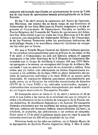 BDM - Bibioteca de Malvinas - http://bibliotecademalvinas.blogspot.com
Copia Privada con Fines Didácticos y Científicos

Escaneo DEDICADO A LOS PUTITOS DE ZONAMILITAR.COM.AR
Seguiremos escaneando Bibliografía de MALVINAS, si no les gusta... ME CHUPAN UN HUEVO ORTIVAS !

 