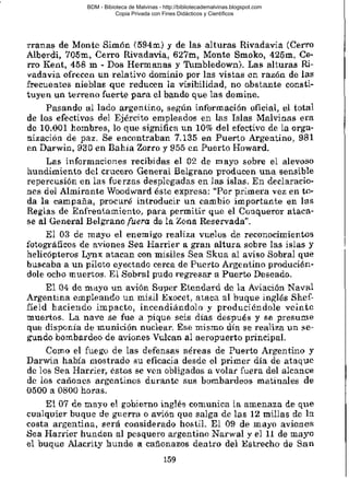 BDM - Bibioteca de Malvinas - http://bibliotecademalvinas.blogspot.com
Copia Privada con Fines Didácticos y Científicos

Escaneo DEDICADO A LOS PUTITOS DE ZONAMILITAR.COM.AR
Seguiremos escaneando Bibliografía de MALVINAS, si no les gusta... ME CHUPAN UN HUEVO ORTIVAS !

 