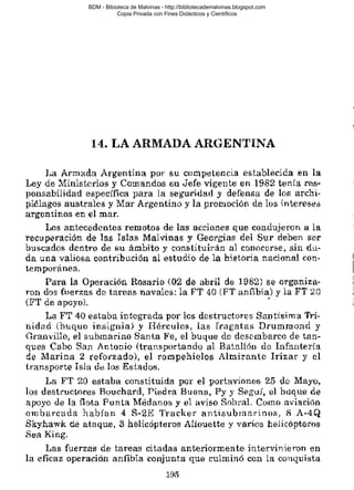 BDM - Bibioteca de Malvinas - http://bibliotecademalvinas.blogspot.com
Copia Privada con Fines Didácticos y Científicos

Escaneo DEDICADO A LOS PUTITOS DE ZONAMILITAR.COM.AR
Seguiremos escaneando Bibliografía de MALVINAS, si no les gusta... ME CHUPAN UN HUEVO ORTIVAS !

 