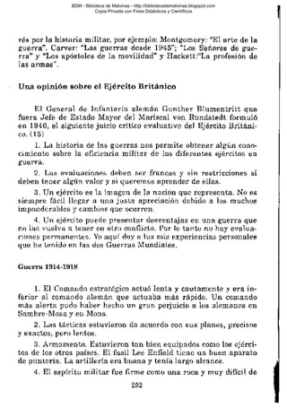 BDM - Bibioteca de Malvinas - http://bibliotecademalvinas.blogspot.com
Copia Privada con Fines Didácticos y Científicos

Escaneo DEDICADO A LOS PUTITOS DE ZONAMILITAR.COM.AR
Seguiremos escaneando Bibliografía de MALVINAS, si no les gusta... ME CHUPAN UN HUEVO ORTIVAS !

 