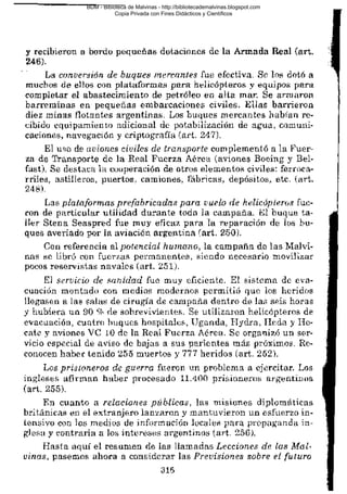 BDM - Bibioteca de Malvinas - http://bibliotecademalvinas.blogspot.com
Copia Privada con Fines Didácticos y Científicos

Escaneo DEDICADO A LOS PUTITOS DE ZONAMILITAR.COM.AR
Seguiremos escaneando Bibliografía de MALVINAS, si no les gusta... ME CHUPAN UN HUEVO ORTIVAS !

 