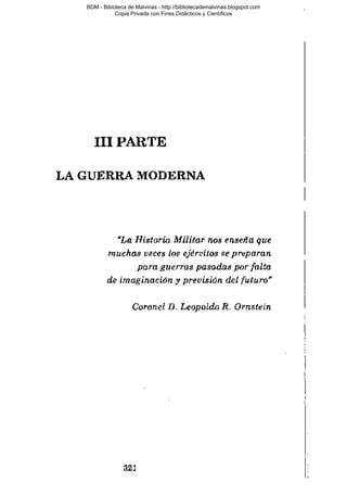 BDM - Bibioteca de Malvinas - http://bibliotecademalvinas.blogspot.com
Copia Privada con Fines Didácticos y Científicos

Escaneo DEDICADO A LOS PUTITOS DE ZONAMILITAR.COM.AR
Seguiremos escaneando Bibliografía de MALVINAS, si no les gusta... ME CHUPAN UN HUEVO ORTIVAS !

 