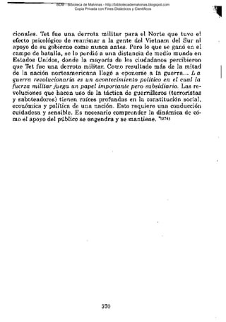 BDM - Bibioteca de Malvinas - http://bibliotecademalvinas.blogspot.com
Copia Privada con Fines Didácticos y Científicos

Escaneo DEDICADO A LOS PUTITOS DE ZONAMILITAR.COM.AR
Seguiremos escaneando Bibliografía de MALVINAS, si no les gusta... ME CHUPAN UN HUEVO ORTIVAS !

 