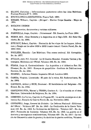 BDM - Bibioteca de Malvinas - http://bibliotecademalvinas.blogspot.com
Copia Privada con Fines Didácticos y Científicos

Escaneo DEDICADO A LOS PUTITOS DE ZONAMILITAR.COM.AR
Seguiremos escaneando Bibliografía de MALVINAS, si no les gusta... ME CHUPAN UN HUEVO ORTIVAS !

 