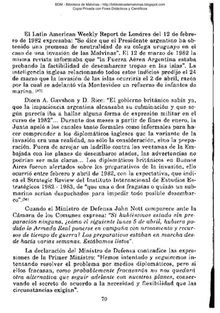 BDM - Bibioteca de Malvinas - http://bibliotecademalvinas.blogspot.com
Copia Privada con Fines Didácticos y Científicos

Escaneo DEDICADO A LOS PUTITOS DE ZONAMILITAR.COM.AR
Seguiremos escaneando Bibliografía de MALVINAS, si no les gusta... ME CHUPAN UN HUEVO ORTIVAS !

 
