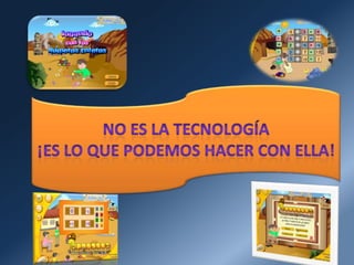 La clase de matemáticas con software educativo