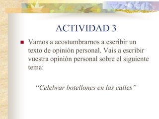 Géneros y subgéneros
 Explicar nuestra
opinión sobre un
tema para enseñar
algo al lector:
Género didáctico-
ensayístico.
 Fábulas, ensayos,
artículos, discursos,
sermones, etc.
¡Es el libro que estamos leyendo en la asignatura!
 