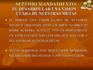 Metas De Septimo La actitud-mental-positiva-como-parte-del-exito | PPT