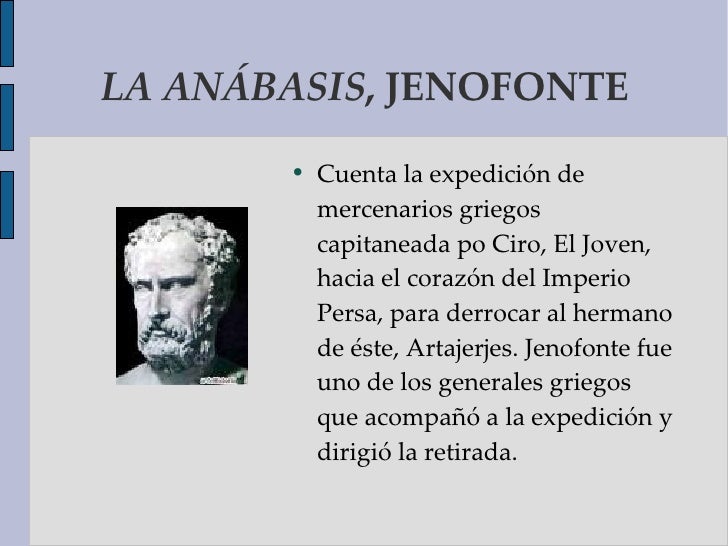 ANABASIS JENOFONTE PDF ANABASIS JENOFONTE PDF