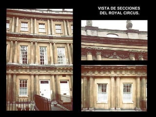 VISTA DE SECCIONES  DEL ROYAL CIRCUS. 