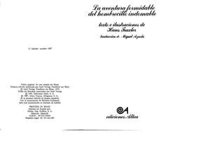 La Aventura Formidable De Un Hombrecillo Indomable