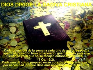 La BíBlia Y El Concepto De Dar