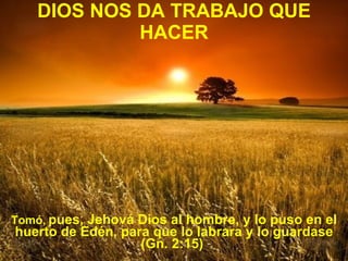 La BíBlia Y El Concepto De Dar