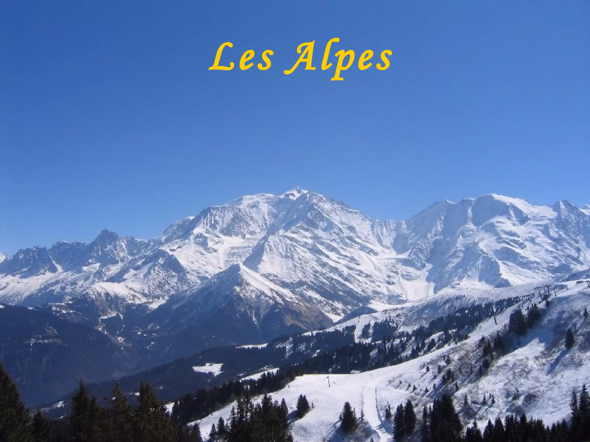Les Alpes