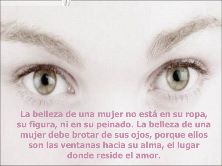 La belleza de la mujer La belleza de la mujer