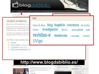 La Biblioteca 2.0 aplicaciones e implicaciones en los servicios bibliotecarios