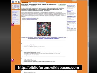 La Biblioteca 2.0 aplicaciones e implicaciones en los servicios bibliotecarios