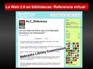 La Biblioteca 2.0 aplicaciones e implicaciones en los servicios bibliotecarios