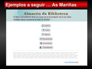 La Biblioteca 2.0 aplicaciones e implicaciones en los servicios bibliotecarios