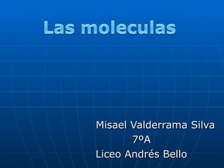 Misael Valderrama Silva 7ºA Liceo Andrés Bello 